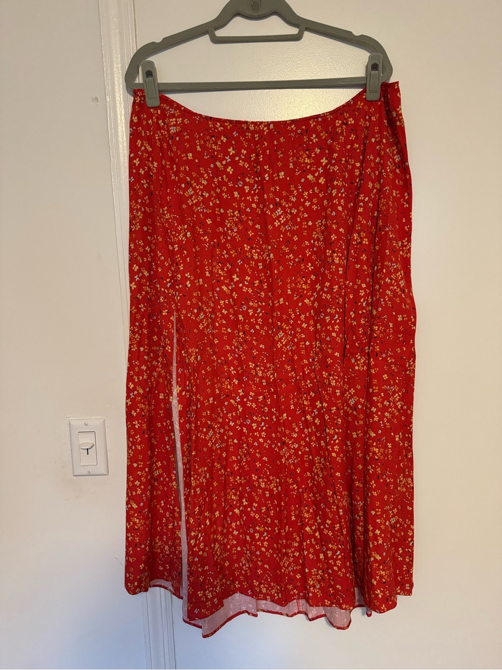 Reformation Floral Print Maxi Skirt - Plus size